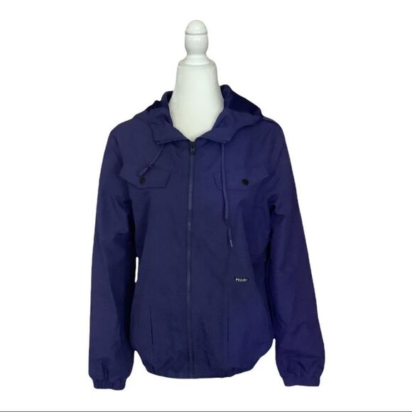 Volcom Enemy Lines Purple Windbreaker EUC Size L/G - Picture 1 of 4